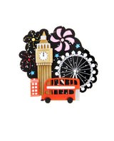 London can see fireworks! Brooch