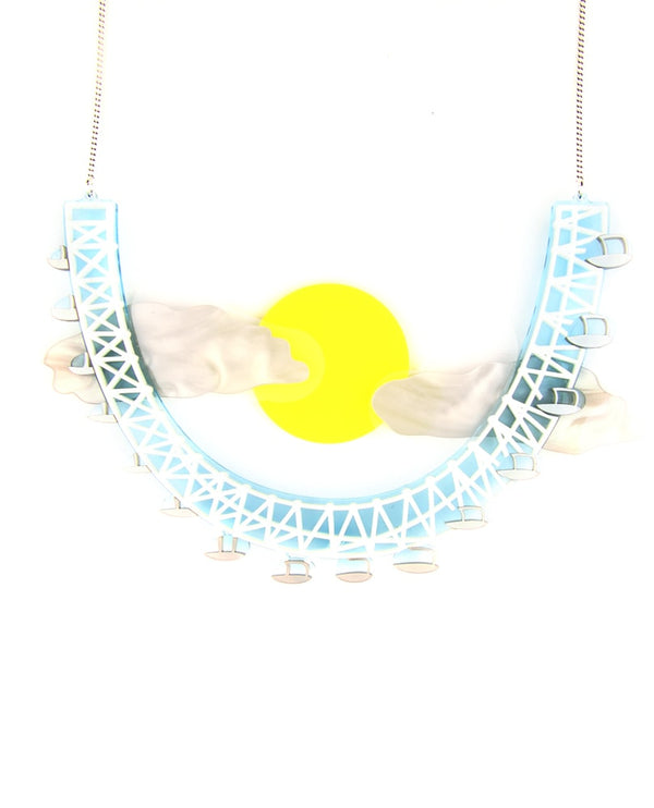 London-eye-necklace-la-vidriola-plastic-jewellery-take-away-detail