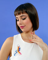London-underground-map-brooch-la-vidriola-plastic-jewellery-take-away-product