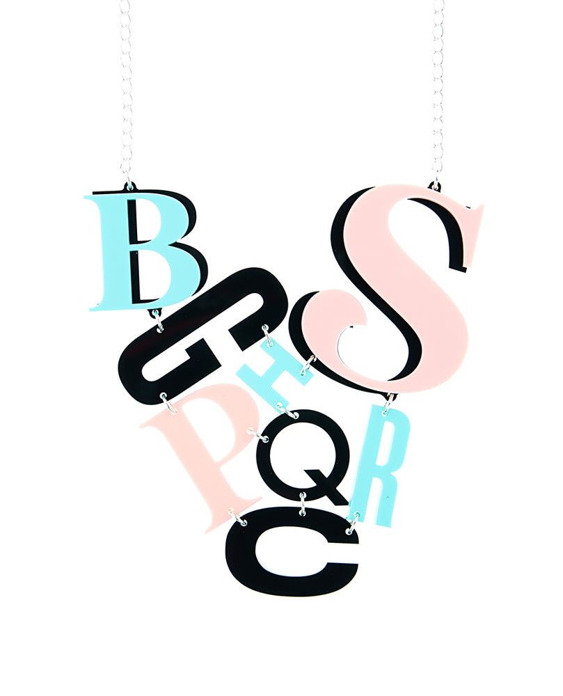 Lots of Letters Necklace