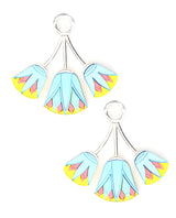 Lotus-flower-earrings-la-vidriola-plastic-jewellery-take-away-detail