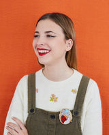 Lumberjack Bear Brooch