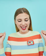 Lunch Time! Brooch -interactive-