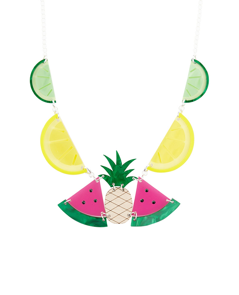 Macedonia Summer Fruits Necklace