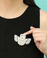 Majestic-Snowy-Owl-brooch-interactive-animalandia-zoom2