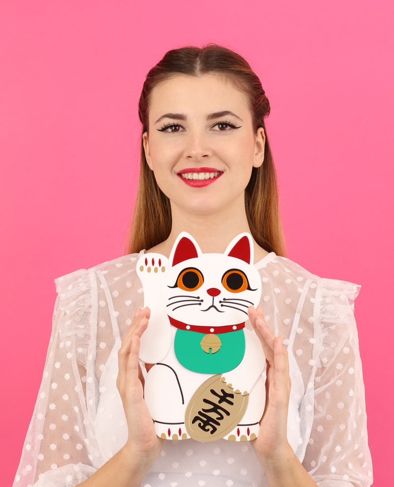 Maneki-neko-cat-wall-decort-Christmas-2020-la-vidriola-home-product