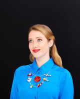 Mars and its many Orbiters Necklace