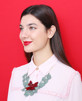 Meet Me Under The Mistletoe Necklace