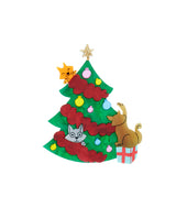 Merry Catmas! Brooch