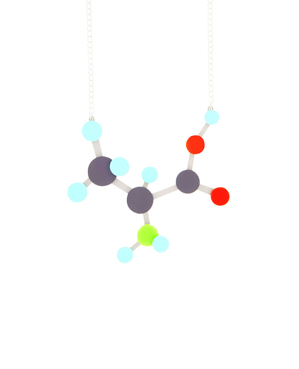Molecule Structure Necklace