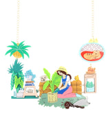 My-Garden-is-a-Jungle-Statement-necklace-Spring-has-sprung-collection-la-vidriola-detail