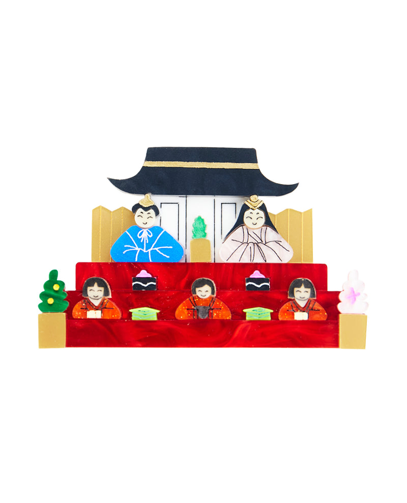 My Hina Doll Collection Brooch