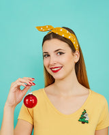 My new Koala Christmas Hangout  Brooch