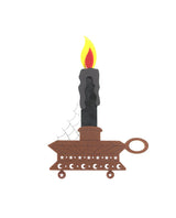 Mysterious-black-Candle-holder-brooch-classic-halloween-2020-la-vidriola-detail