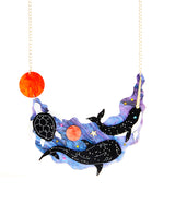 Mystical Space Animals Necklace
