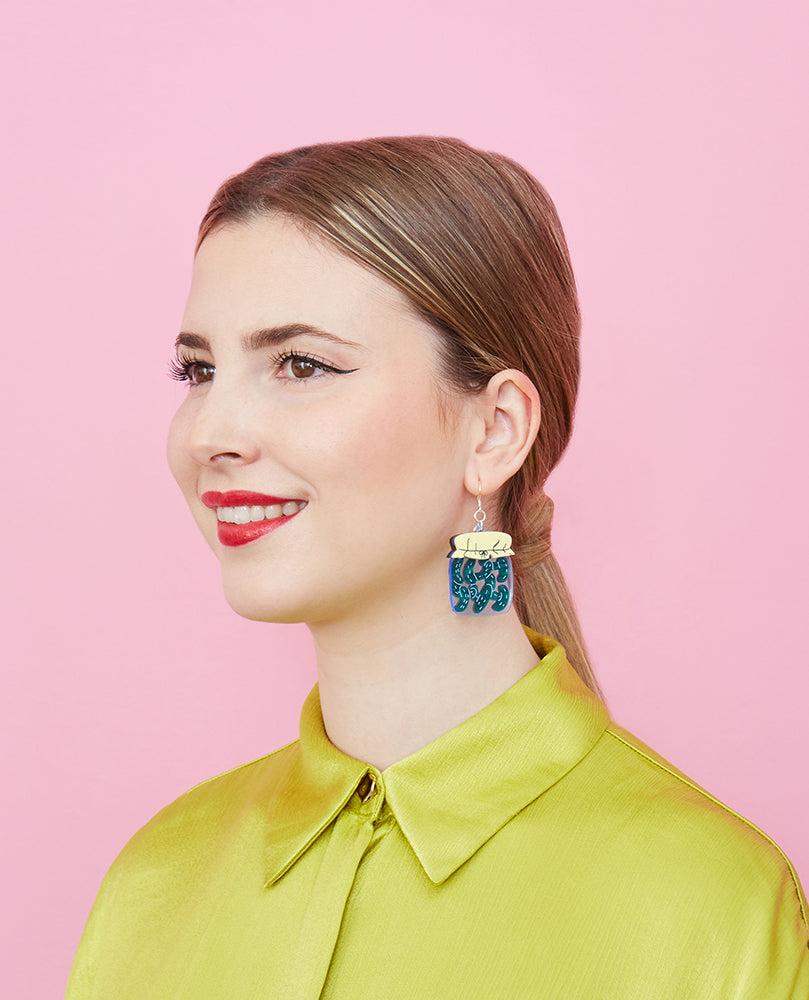 Nana’s Pickle Jar Earrings