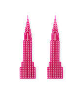 New-York-buildings-earrings-la-vidriola-plastic-jewellery-take-away-detail