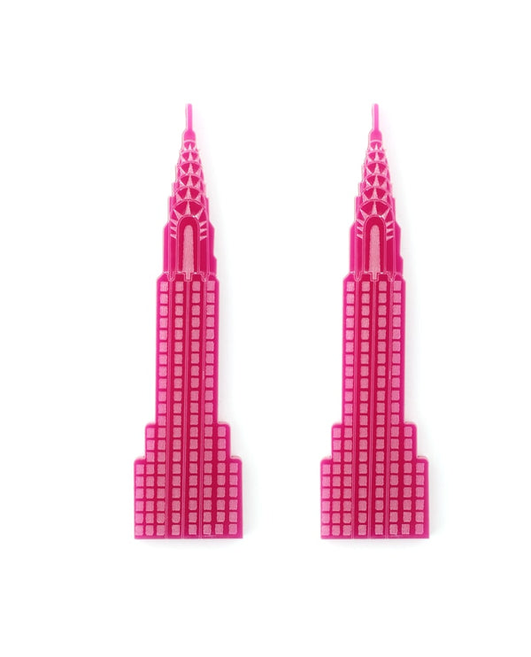 New-York-buildings-earrings-la-vidriola-plastic-jewellery-take-away-detail