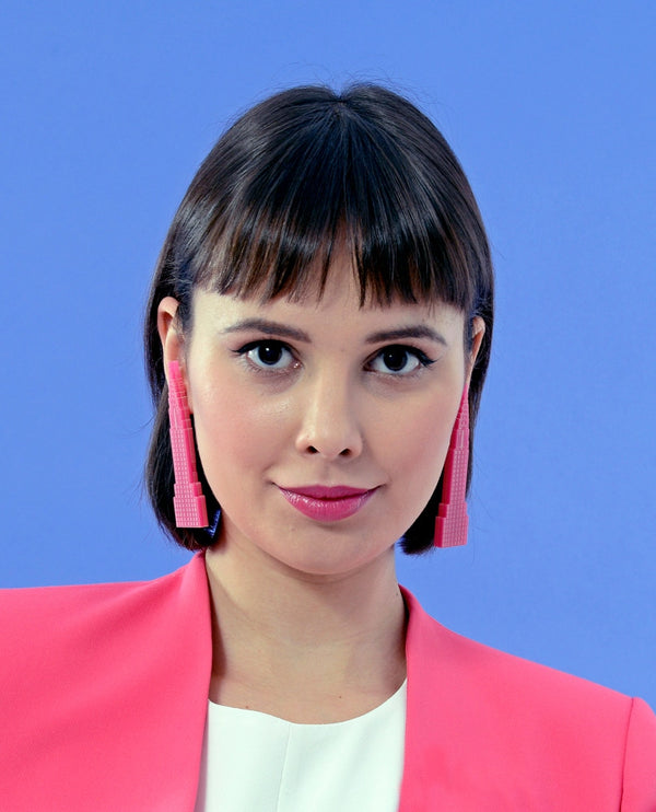 New-York-buildings-earrings-la-vidriola-plastic-jewellery-take-away-product