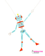 Nuts and Bolts the Robot Necklace -interactive-