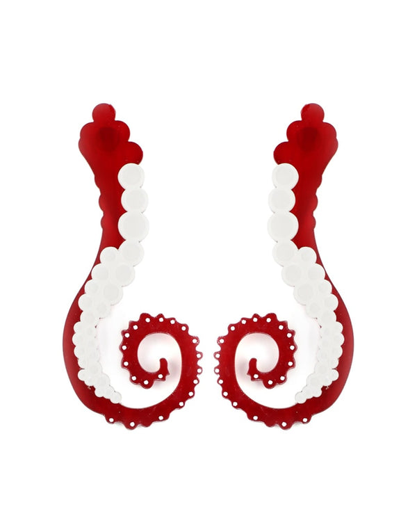 Octopus-earrings-necklace-la-vidriola-plastic-jewellery-wild-under-the-sea-detail