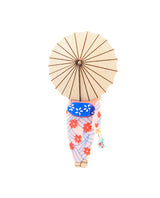 On a Stroll with my Wagasa Brooch