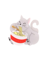 Oodles-of-noodles-cat-brooch--Nǐ-hǎo-collection-la-vidriola-detail