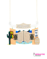 Open the Saloon Doors Necklace -Interactive-