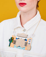 Open the Saloon Doors Necklace -Interactive-