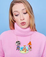 Our cosy Winter cabin Necklace