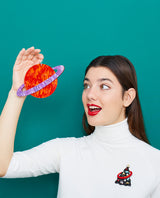 Out of this World Christmas Brooch