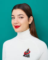 Out of this World Christmas Brooch