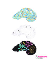 Pack HOORAY inserts for chameleon necklace