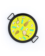 Paella-brooch-la-vidriola-plastic-jewellery-take-away-detail