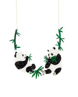 Panda Bamboo Snack Necklace