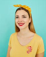 Party Prawn Brooch