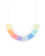 Pastel Rainbow Hue Necklace