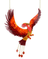 Phoenix-statement-necklace-la-vidriola-plastic-jewellery-cosmica-detail