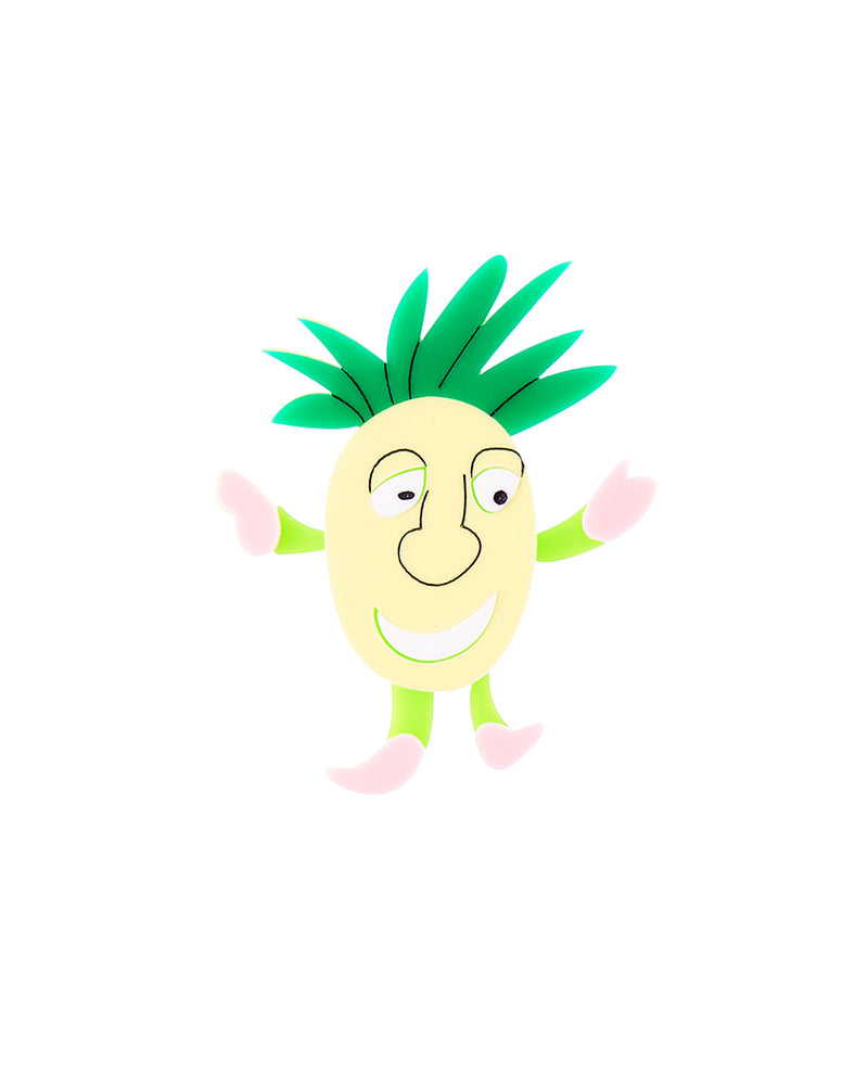 Pineapple party time! Brooch