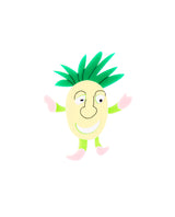 Pineapple party time! Brooch
