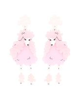 Pink-poodle-dog-earrings-classic-2021-la-vidriola-detail