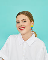 Playing Hopscotch Earrings