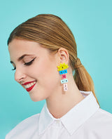 Playing Hopscotch Earrings