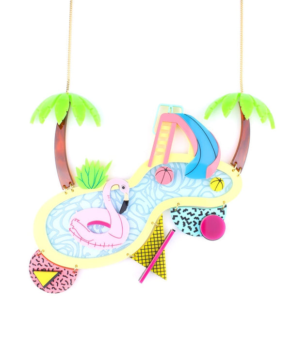 Pool_party_statement_necklace_la_vidriola_detail
