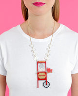 Pop-corn-cart-necklace-la-vidriola-plastic-jewellery-circus-where-the-magic-happens-product