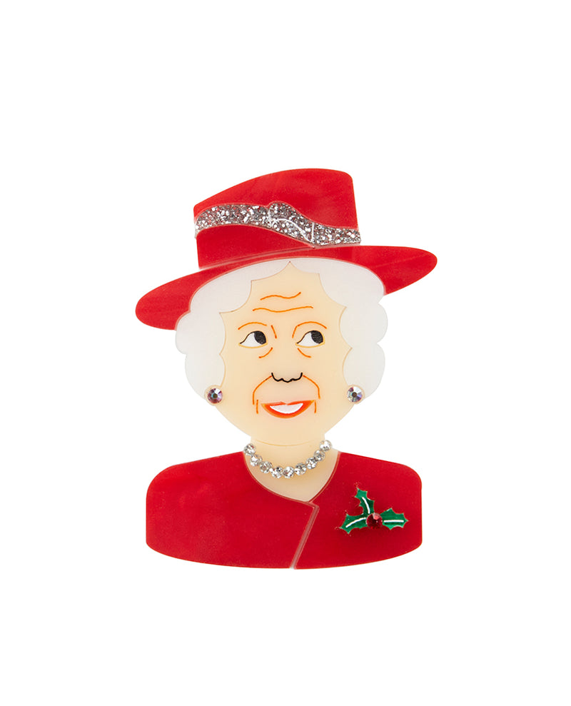 Premium Jolly Queen Christmas Edition Brooch