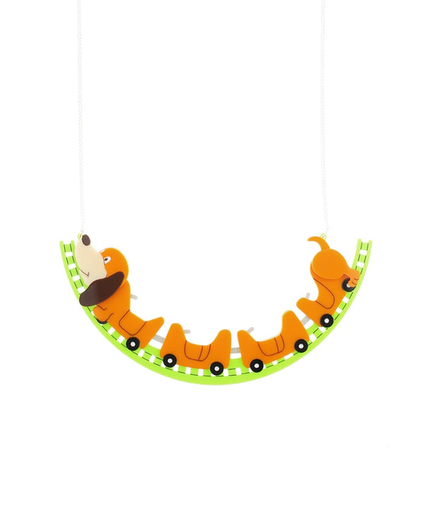 Puppy-coaster-necklace-ticket-to-playland-la-vidriola-detail
