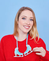 Queen of the ice rink statement Necklace