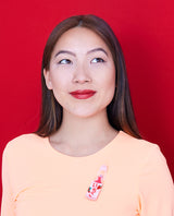 Ramune Soda Brooch -interactive-