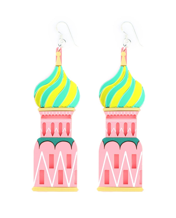 Saint-Basil’s-Cathedral-dome-earrings-la-vidriola-plastic-jewellery-take-away-detail